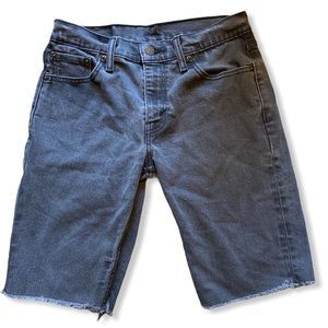 Levi’s Black Long Shorts length 19 in.